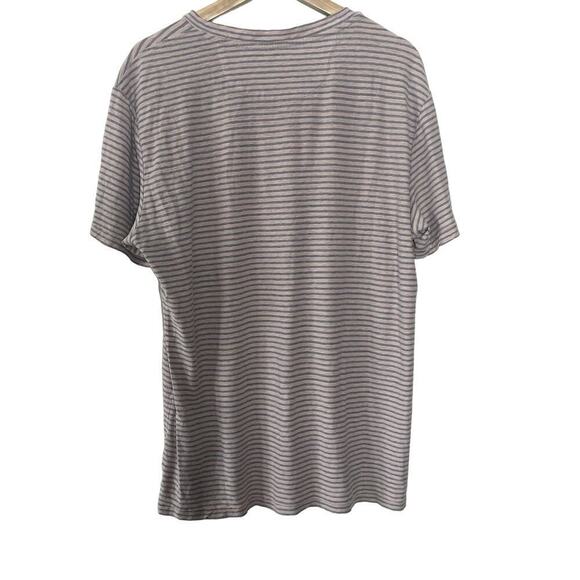 RAILS STRIPE HEMP-ORGANIC COTTON VALENCIA MEN'S T-SHIRT SIZE L - Picture 2 of 8